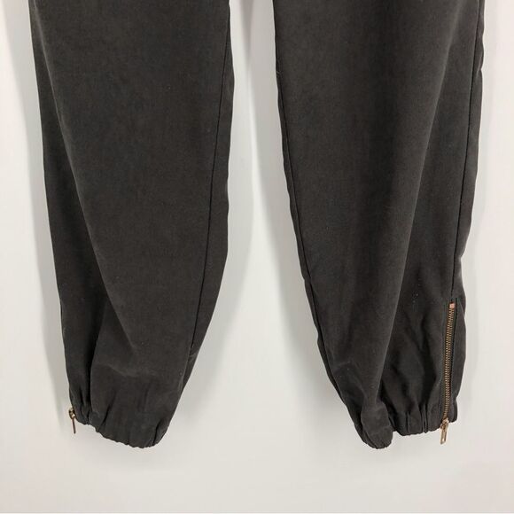Zara Joggers Womens Small Gray Ankle Zips Casual Comfy - Picture 6 of 8